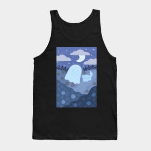 Ghost and ghost pup Tank Top